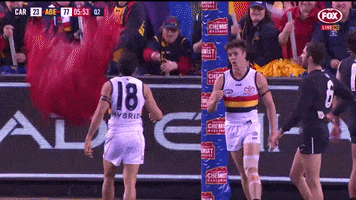 eddie betts celebration GIF by Adelaide Crows