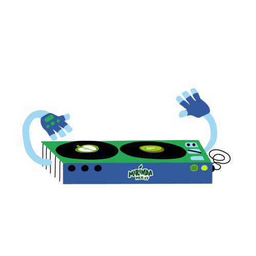 Dj Mix It Sticker by Mirinda