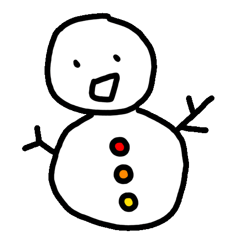 Snow Sticker