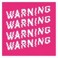 Warning Watch Out GIF by Houndstooth Media Group