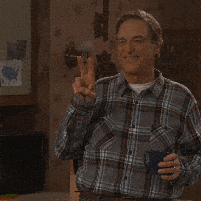 Peace Out Finger Guns GIF by ABC Network
