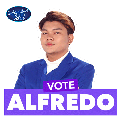 Alfredo Sticker by Indonesian Idol