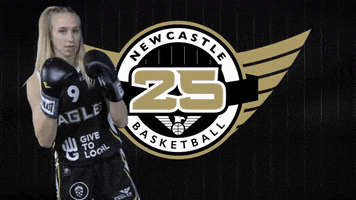 Game Time Knockout GIF by Newcastle Eagles