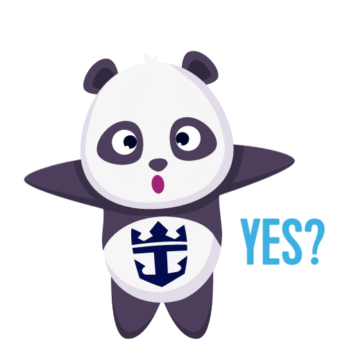 Question Yes Sticker by Royal Caribbean