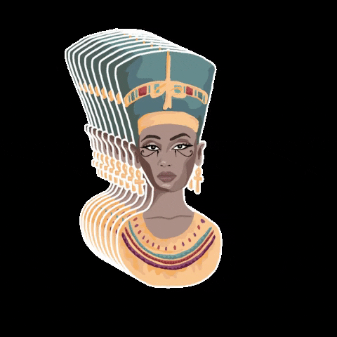 African Queen Queen GIF by Monstera Mania