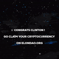 Cryptocurrency Clinton GIF by elondrop