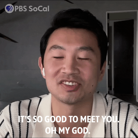 Good To Meet You Simu Liu GIF by PBS SoCal