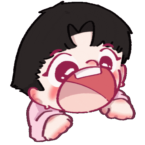 Happy Excited Sticker