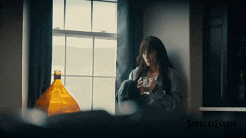 Scared Mug GIF by Blue Ice Pictures