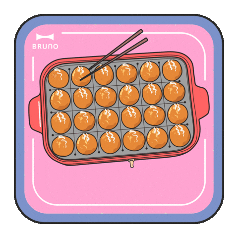 Hungry Dinner Sticker by BRUNO Singapore