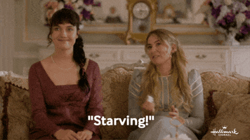 Eat Tea Time GIF by Hallmark Channel