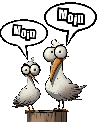Moin Sticker