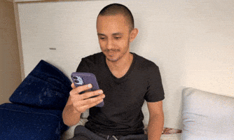 Phone Bed GIF