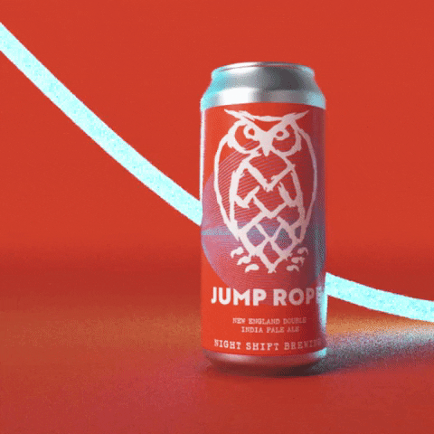 Beer Jump GIF by Night Shift Brewing