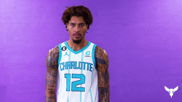 Shocked Kelly Oubre Jr GIF by Charlotte Hornets