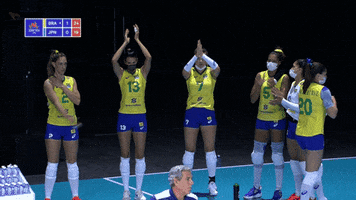 Lets Go Dancing GIF by Volleyball World