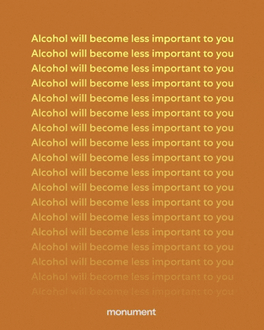 Alcohol Free GIF by Monument