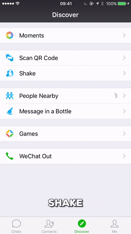 tshiunghan shake wechat GIF