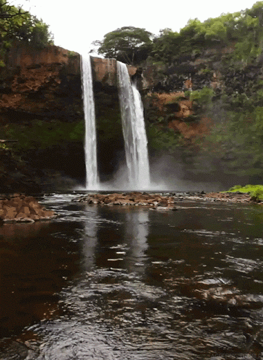 art waterfall GIF