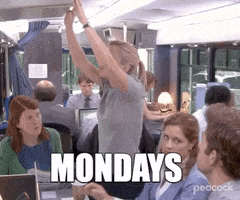 The Office Monday GIF