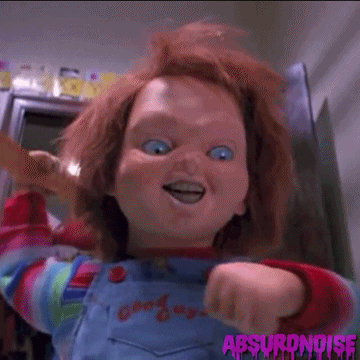 childs play horror GIF by absurdnoise