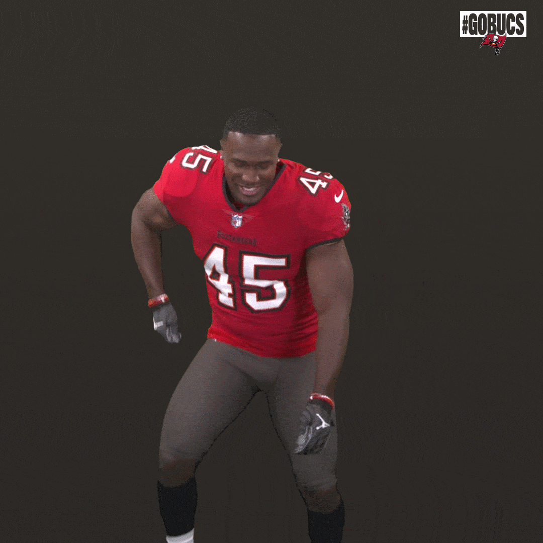 Dance Football GIF by Tampa Bay Buccaneers