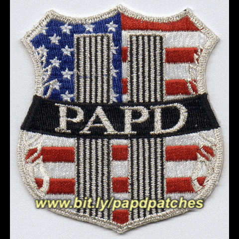 joepellicone police patches embroidered port authority GIF