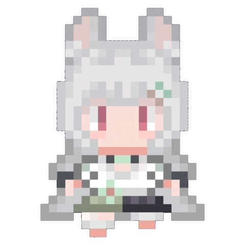 Pixel 8Bit Sticker