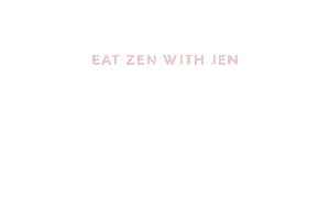Eat Zen with Jen Sticker