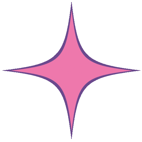 Pink Spinning Sticker