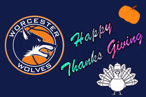 Wolf Pack Thank You GIF by Worcester Wolves
