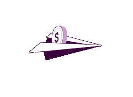 Coin Paperplane Sticker by Easynvest