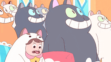 bee and puppycat animation GIF by Cartoon Hangover