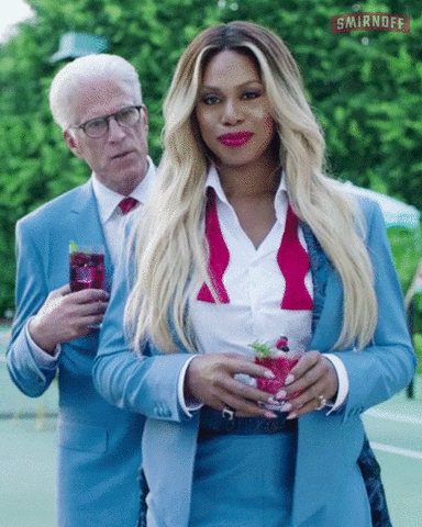 laverne cox deal with it GIF by Smirnoff US