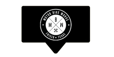 Motor Bike Works Sticker