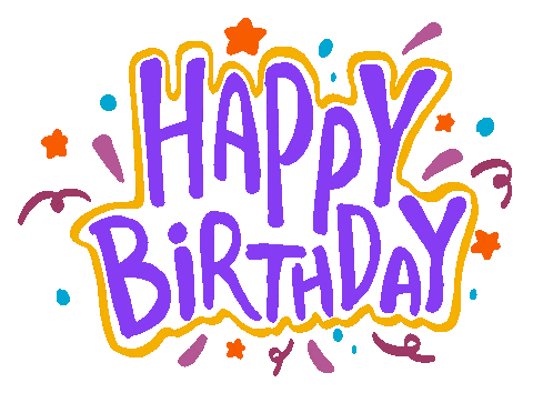Flashing Happy Birthday Sticker by macniten for iOS & Android | GIPHY