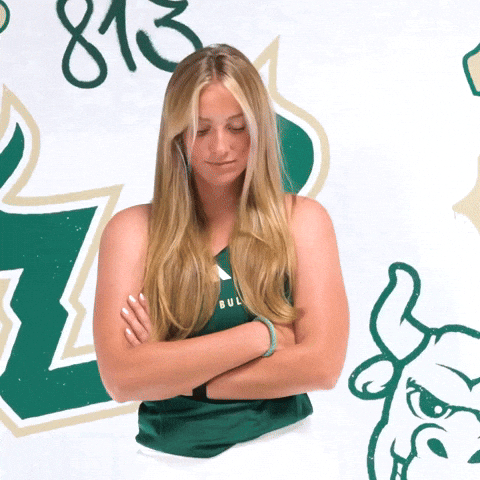 South Florida Tennis GIF by USF Athletics