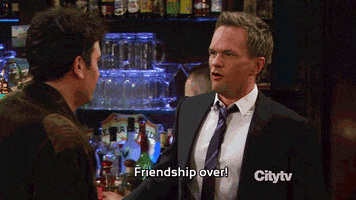 how i met your mother friendship over GIF