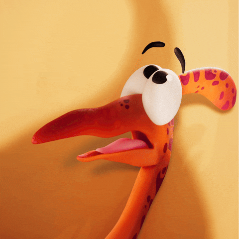 Scared Uh Oh GIF by Claynosaurz