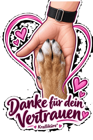 Hund Pfote Sticker by Natalie