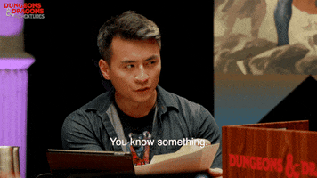 Suspicious Dungeons And Dragons GIF by Encounter Party