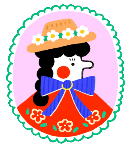 Flower Love Sticker by Kiss The Pink