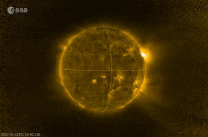 Solar Orbiter Sun GIF by European Space Agency - ESA