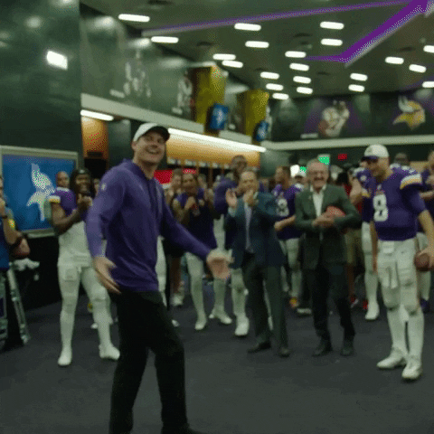 Celebration Nfl GIF by Minnesota Vikings