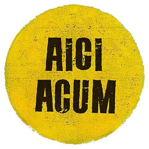 Aici Acum Sticker by themonojacks