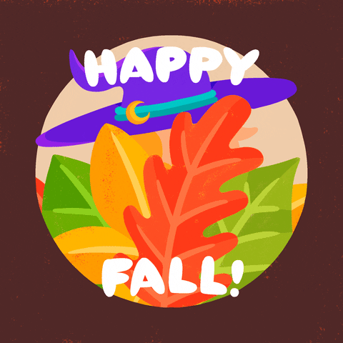 Happy Fall GIF by GIPHY Studios 2023