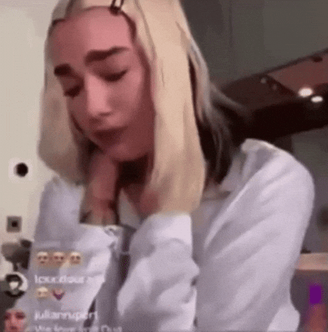 Dua Lipa Crying GIF