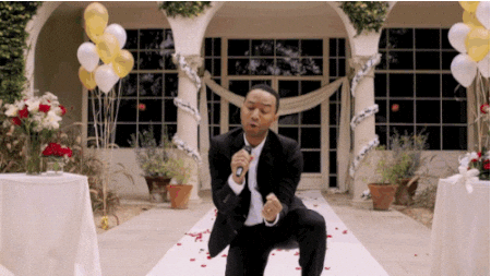 serenaded john legend GIF