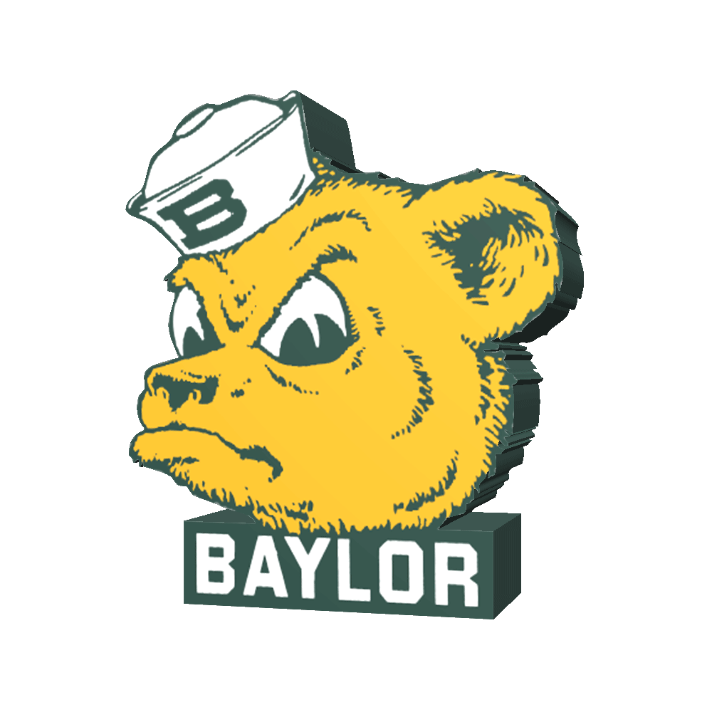 Baylor Bears Logo Sticker by Baylor University for iOS & Android | GIPHY