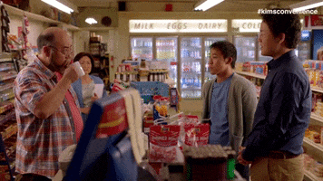 kermit the frog coffee GIF by Kim's Convenience